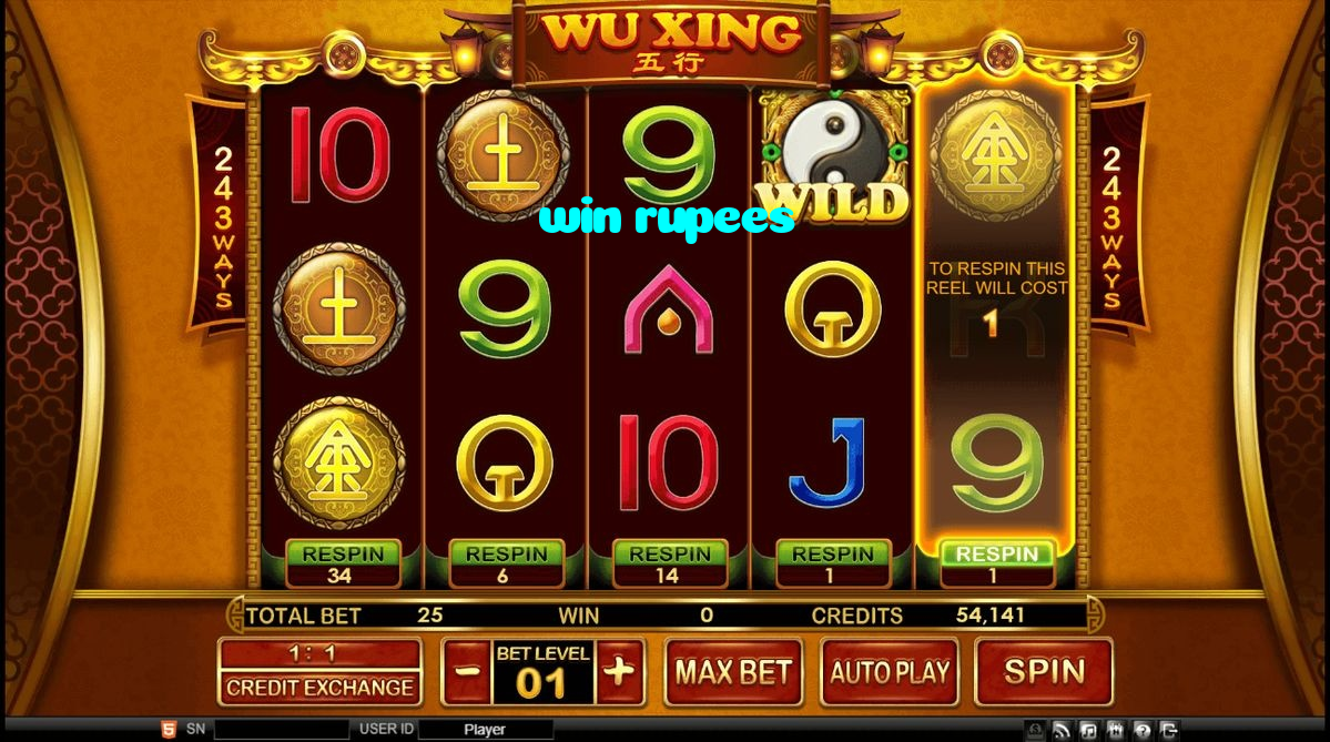 win rupees casino presented on mobile device in Pakistan with slots and live games